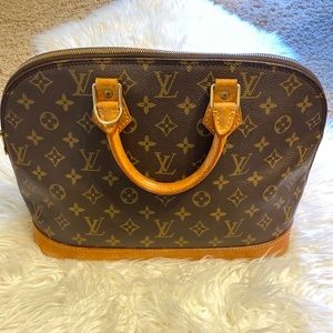 Authentic Louis Vuitton Monogram Alma Satchel